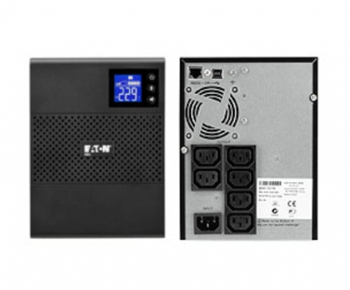 EATON 750 VA 525 W 6 salidas AC LCD Negro