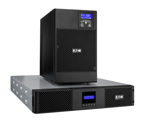 Eaton 9E3000IR sistema de alimentación ininterrumpida (UPS) Doble conversión (en línea) 3 kVA 2700 W 7 salidas AC