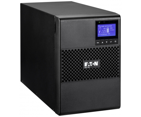 Eaton 9SX700I sistema de alimentación ininterrumpida (UPS) Doble conversión (en lÍ­nea) 700 VA 630 W 6 salidas AC