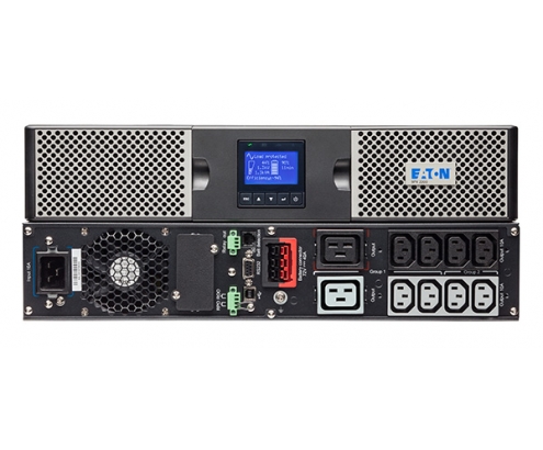 EATON sistema de alimentación ininterrumpida (UPS) Doble conversión (en lÍnea) 2200 VA, 2200 W, 10 salidas AC (2) Negro