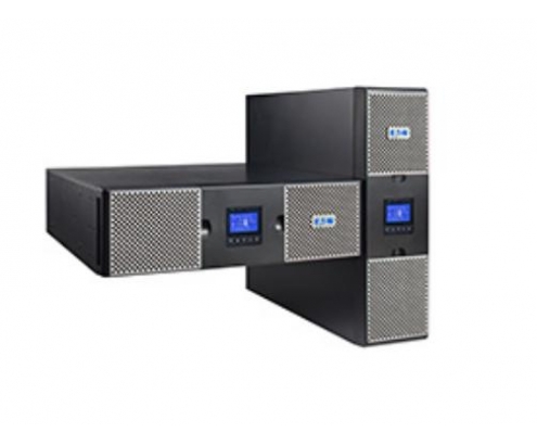 EATON sistema de alimentación ininterrumpida (UPS) Doble conversión (en lÍnea) 2200 VA, 2200 W, 10 salidas AC (2U) Negro