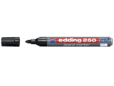 Edding 250 marcador 10 pieza(s) Punta redonda Negro