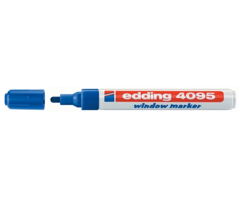Edding 4095 marcador 10 pieza(s) Grueso Azul