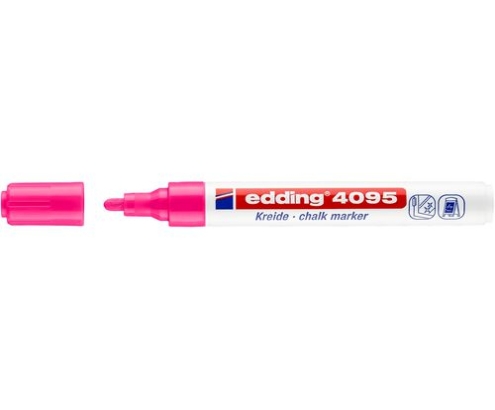 Edding 4095 marcador de tiza Bala Rosa 1 pieza(s)