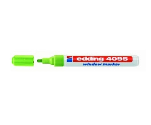 Edding 4095 marcador de tiza Cincel Verde 10 pieza(s)