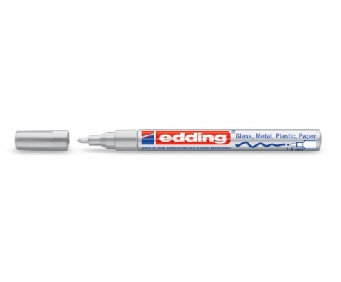 Edding 751 Plata 10 pieza(s)