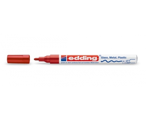 Edding 751 Rojo 10 pieza(s)