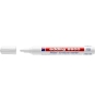 Edding 8750 marcador permanente Punta redonda Blanco