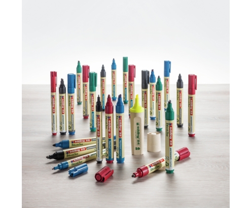 Edding EcoLine 21 marcador permanente Rojo 10 pieza(s)