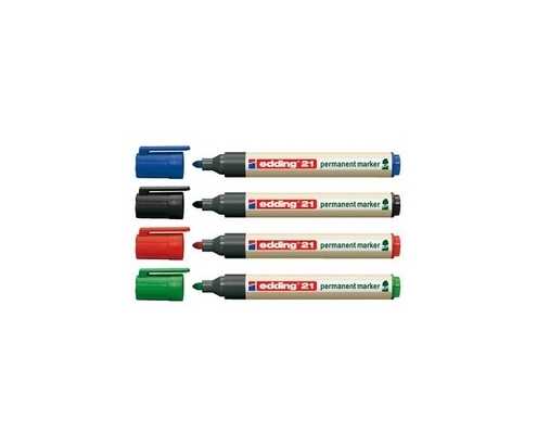 Edding EcoLine 21 marcador permanente Verde 10 pieza(s)