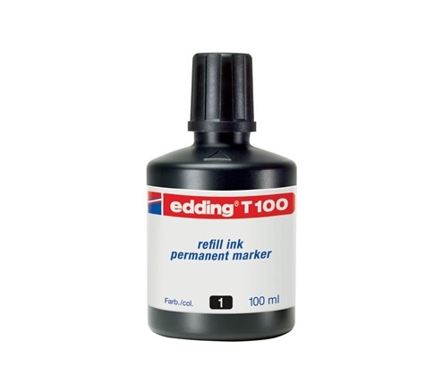 Edding T 100 recambio para marcador Negro 100 ml 1 pieza(s)