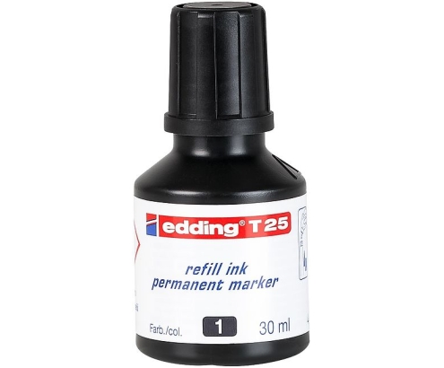 Edding T 25 recambio para marcador Negro 30 ml 1 pieza(s)
