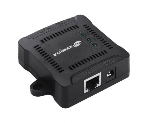 Edimax GP-101ST divisor de red Negro EnergÍ­a sobre Ethernet (PoE)