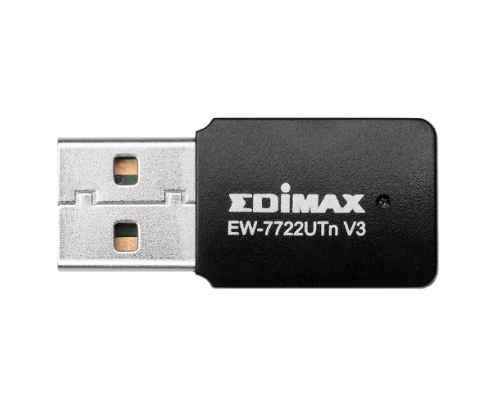 Edimax N300 Adaptador wifi usb WLAN 300Mbit/s negro 