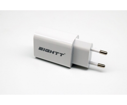 Eightt Cargador Smartphone / Tablet Micro USB 5V 2.4A con cable Micro USB