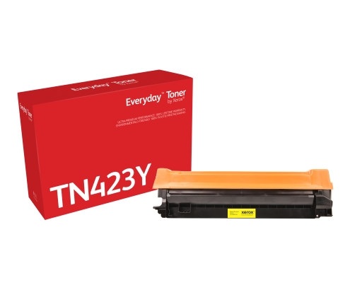 El tóner Everyday™ Amarillo de Xerox es compatible con Brother TN-423Y, Capacidad alta