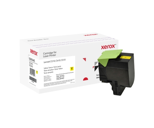 El tóner Everyday™ Amarillo de Xerox es compatible con Lexmark 70C2HY0/70C0H40, Capacidad alta