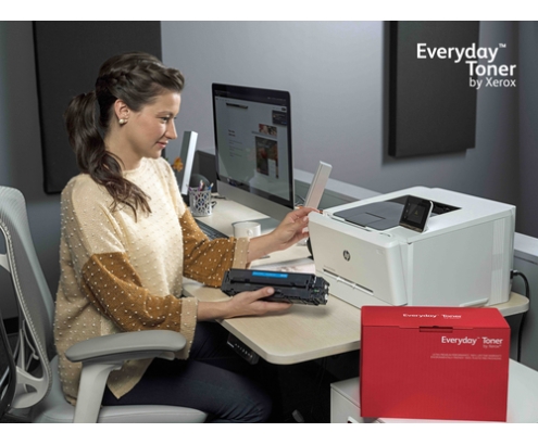 El tóner Everyday™ Cian de Xerox es compatible con Brother TN-243C, Capacidad estándar