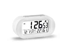 ELBE RD-009-B despertador Reloj despertador digital Blanco