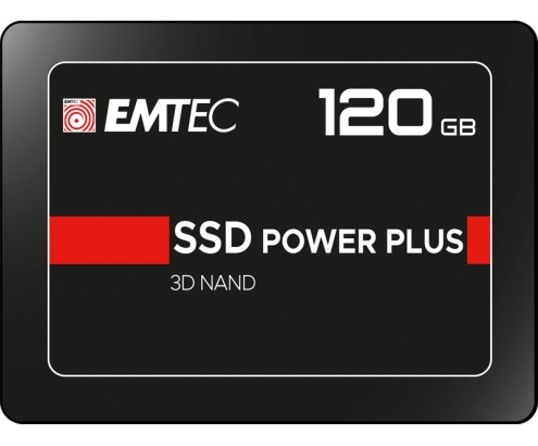 Emtec X150 disco ssd 2.5 power plus 120gb serial ata III negro 