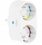 Enchufe Inteligente Ksix Energy Duo BXWSP211 Blanco