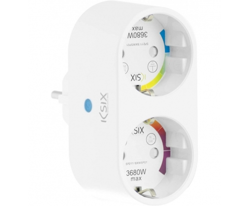 Enchufe Inteligente Ksix Energy Duo BXWSP211 Blanco