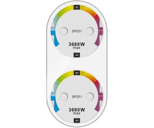 Enchufe Inteligente Ksix Energy Duo BXWSP211 Blanco