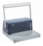 ENCUADERNADORA FELLOWES METAL 100+ PERFORA HASTA 20 HOJAS A4 80GR ENCUADERNA HASTA 450 HOJAS CON ESPIRAL 50MM PALANCA ERGONOMICA 0030103