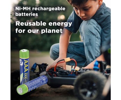 EnerGenie EG-BA-AAA10-01 pila doméstica Batería recargable AAA Níquel-metal hidruro (NiMH)