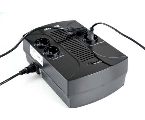 EnerGenie EG-UPS-001 sistema de alimentación ininterrumpida (UPS) Línea interactiva 0,65 kVA 390 W 4 salidas AC