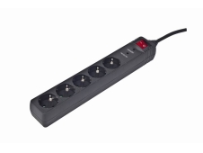 EnerGenie SPG5-C-15 limitador de tensión Negro 5 salidas AC 250 V 4,5...
