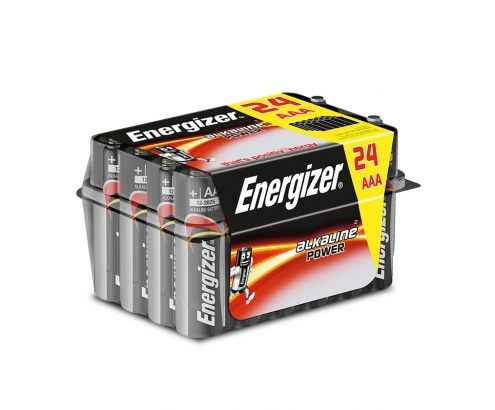 ENERGIZER ALKALINE POWER PILA ALCALINA AAA LR03 PACK*24