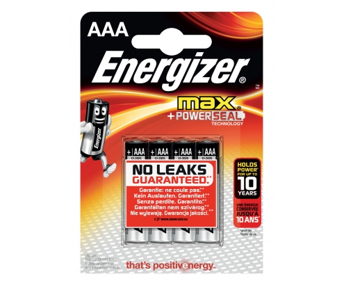 Energizer Max AAA BaterÍ­a de un solo uso Alcalino