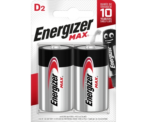 Energizer MAX – D BaterÍa de un solo uso Alcalino