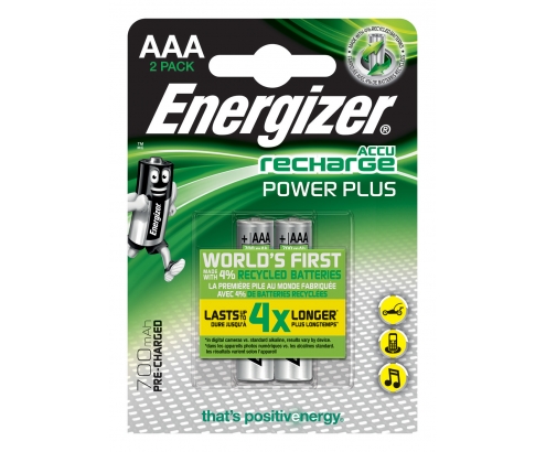 Energizer Power Plus AAA BaterÍ­a recargable NÍ­quel-metal hidruro (NiMH)