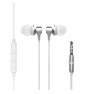 Energy Sistem Metallized Auriculares Alámbrico Dentro de oído Llamadas/Música Plata, Blanco