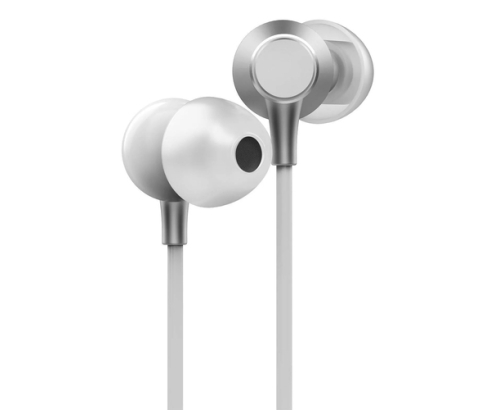Energy Sistem Metallized Auriculares Alámbrico Dentro de oído Llamadas/Música Plata, Blanco