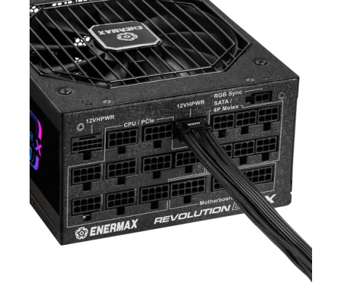 Enermax ERT1650EWT unidad de fuente de alimentación 1650 W 20+4 pin ATX ATX Negro