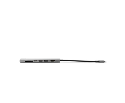 Epico 9915112100071 hub de interfaz USB Tipo C 5000 Mbit/s Gris