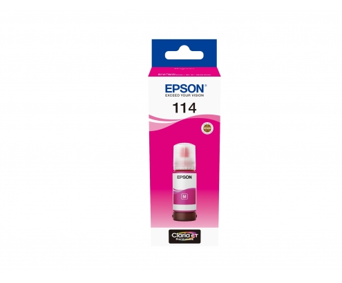 Epson 114 EcoTank Botella de tinta magenta 