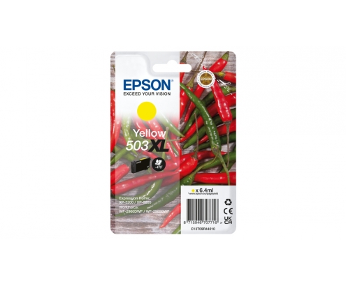 Epson 503XL cartucho de tinta 1 pieza(s) Original Alto rendimiento (XL) Amarillo