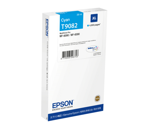 Epson C13T90824N cartucho de tinta 1 pieza(s) Original Cian