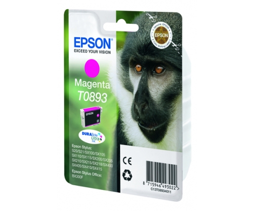 Epson Monkey Cartucho T0893 magenta