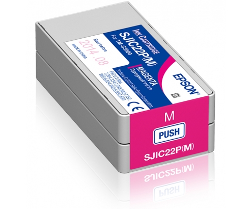 Epson SJIC22P M cartucho tinta para colorworks C3500 magenta