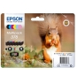 Epson Squirrel Multipack 6-colours 378 cartucho Claria Photo HD Ink multicolor