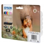 Epson Squirrel Multipack 6-colours 378 cartucho Claria Photo HD Ink multicolor