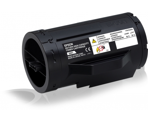 Epson toner retornable alta capacidad 10k negro 