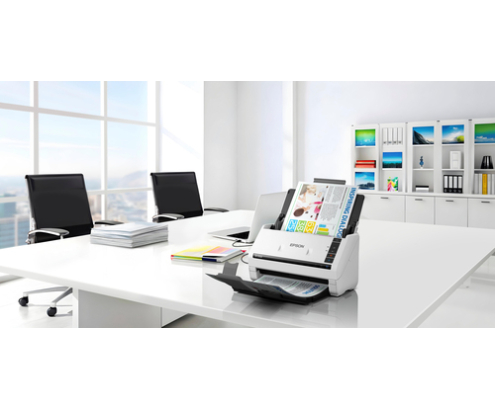 Epson WorkForce DS-530III Escáner alimentado con hojas 600 x 600 DPI A4 Blanco