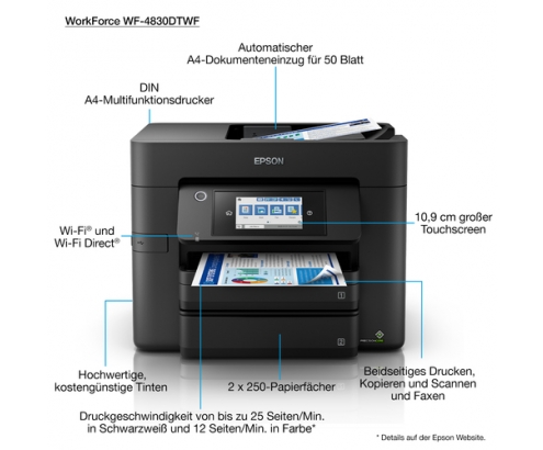 Epson WorkForce Pro WF-4830DTWF