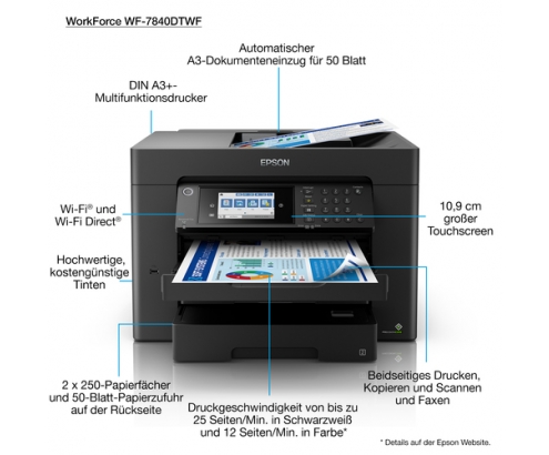 Epson WorkForce Pro WorkForce WF-7840DTWF